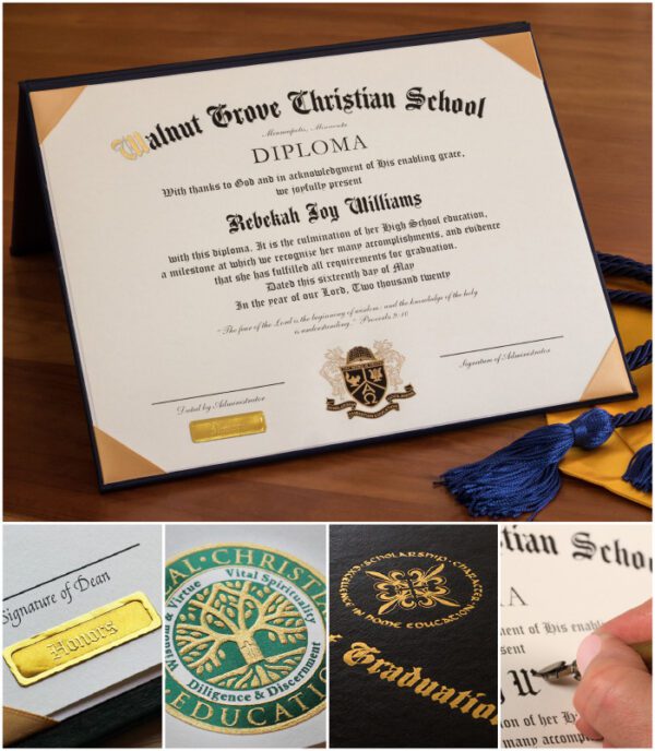 Custom Diplomas for Private Schools - Homeschool Diploma